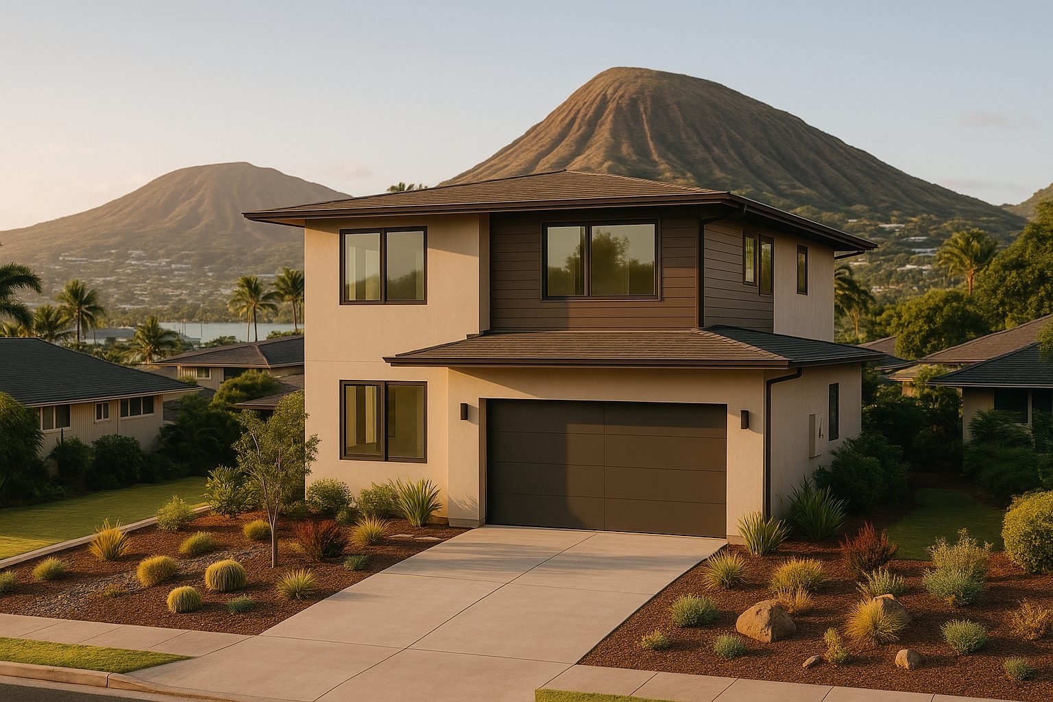 Renovated single-family home on Oahu — representative of the residential work Island Contractors performs in central Oahu communities like Mililani